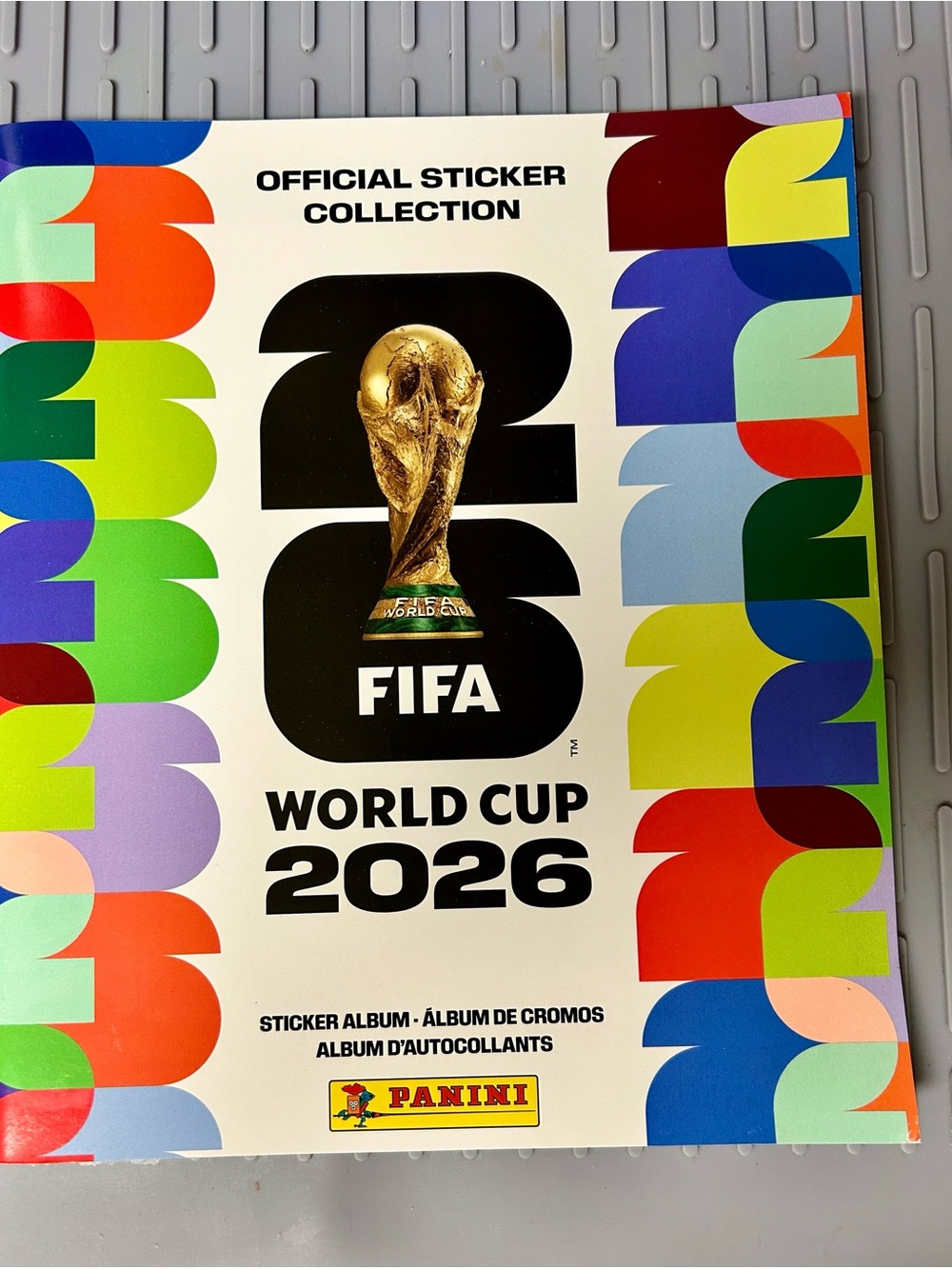 FIFA World Cup 2026 Panini Sticker Album + 5 Packs NEW